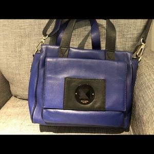 Kate Spade Cobalt Satchel w/ Body Strap - BEST $